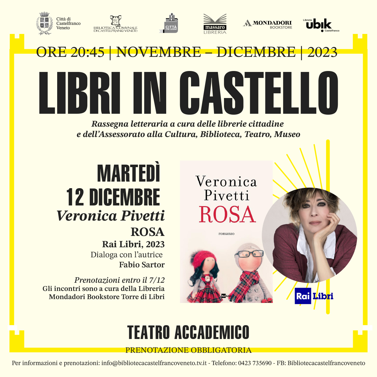 Immagine per LIBRI IN CASTELLO - Rassegna letteraria 